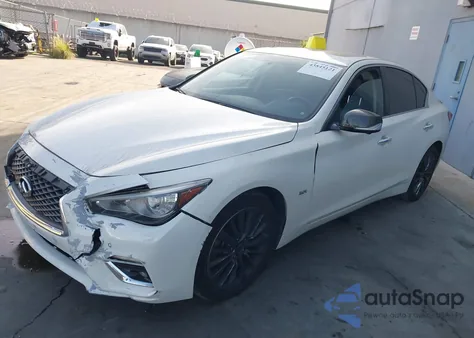 2020 Infiniti Q50 Luxe z USA, uszkodzony, nr VIN JN1EV7APXLM204221